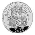 The Royal Tudor Beasts The Royal Dragon 2026 UK 1oz Silver Proof Coin